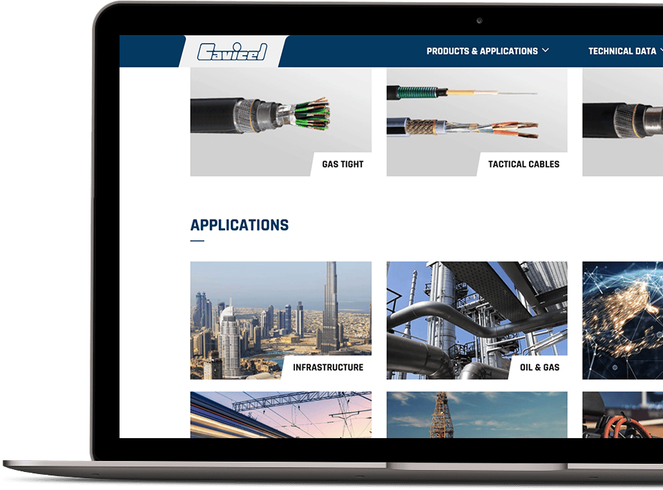 Cavicel website 4 1