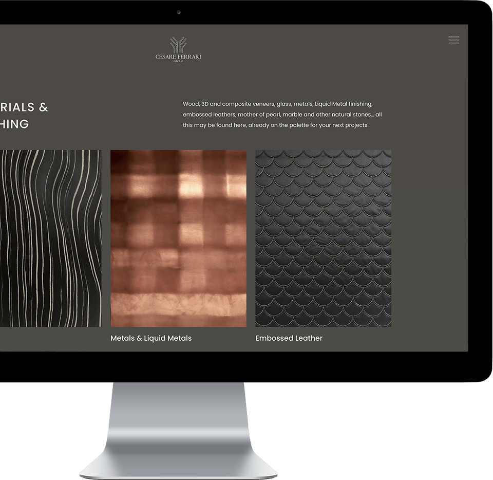 Cesare Ferrari website 5