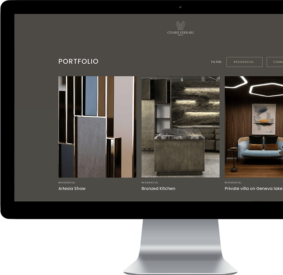 Cesare Ferrari website 6