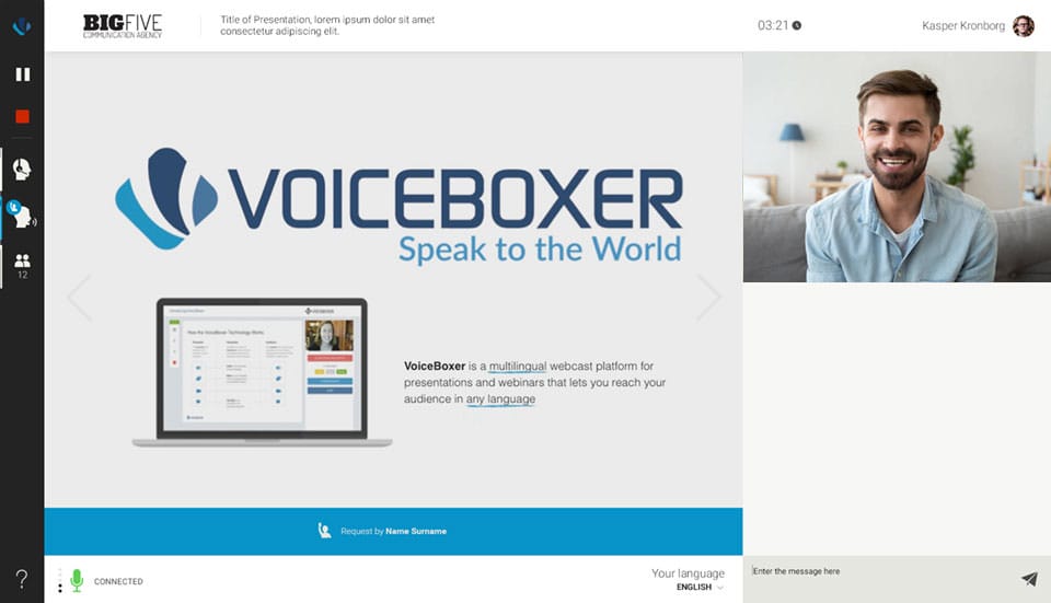 Voiceboxer app development