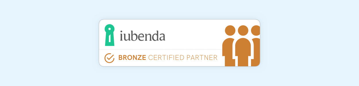 How to bring your site into compliance with the new rules of the Guarantor on cookies iubenda bronze partner