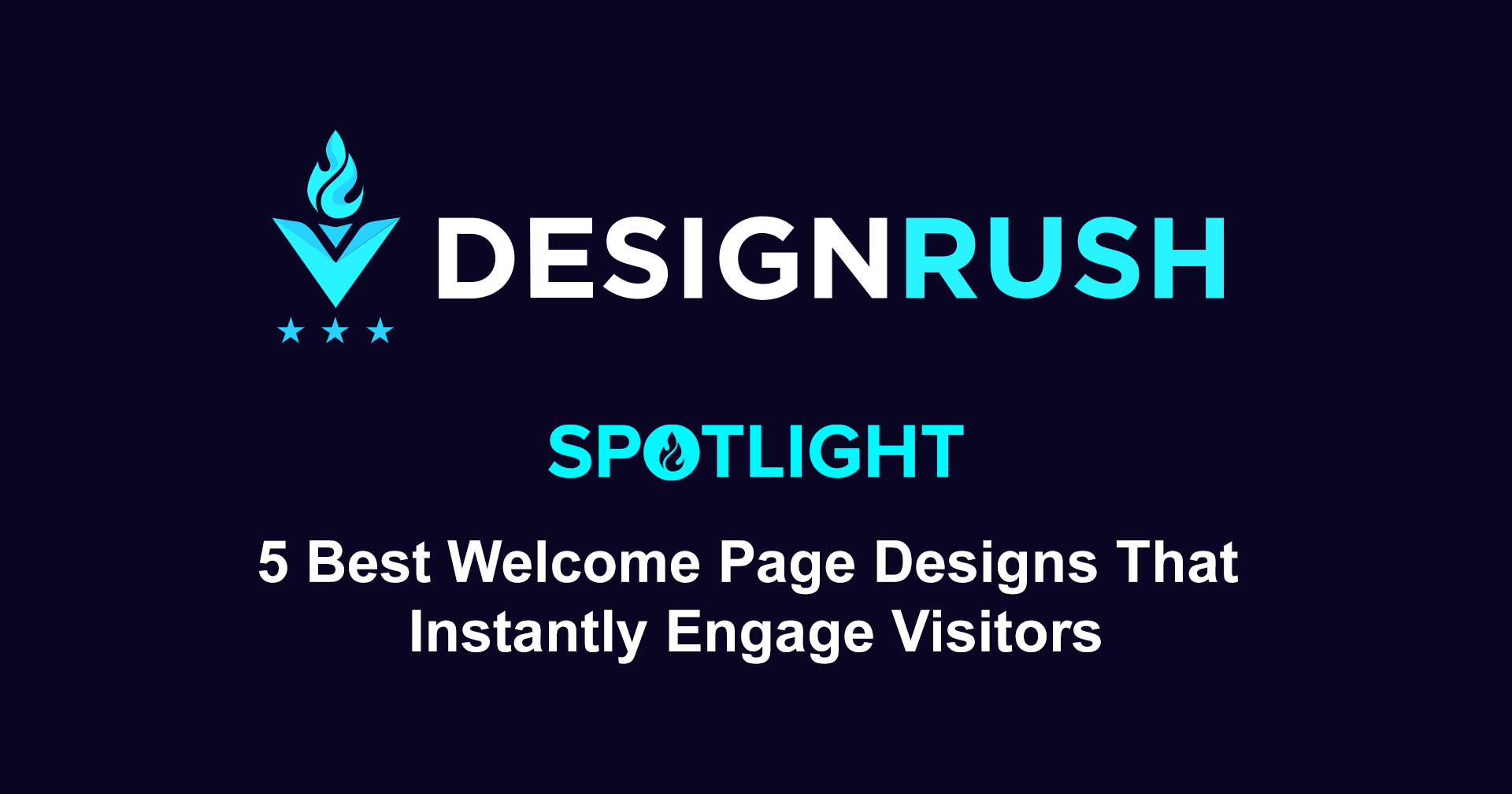 BigFive è stata selezionata da Design Rush come una delle homepage più coinvolgenti design rush spotlight