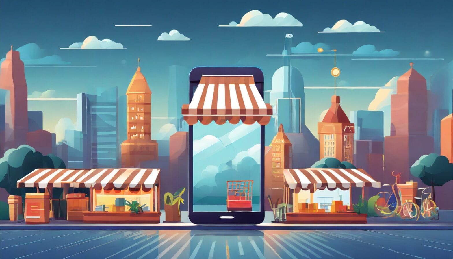 e commerce mobile platform shopify woocommerce performance